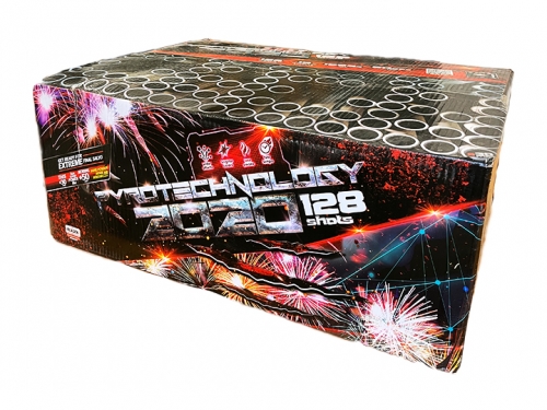 Pyrotechnology 2020 128strel /multikaliber - Ognjemetna baterija
