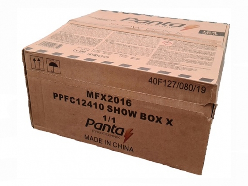 Show Box X. 124 strel / 25mm - Ognjemetna baterija